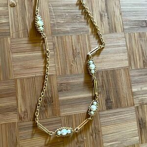 Beautiful faux pearl necklace